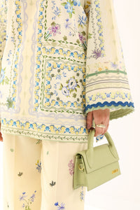 BUTTER YELLOW LUXURY PRINTED 2PCS SET (NPA2-25311) READY TO WEAR