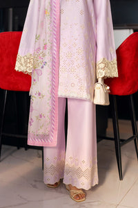 LILAC LUXURY EMBROIDERED 3PCS SET (NPA3-25431)-READY TO WEAR