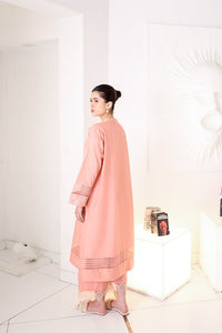 PEACHY PINK LUXURY EMBROIDERED 2PCS SET (NPA2-25306)-READY TO WEAR