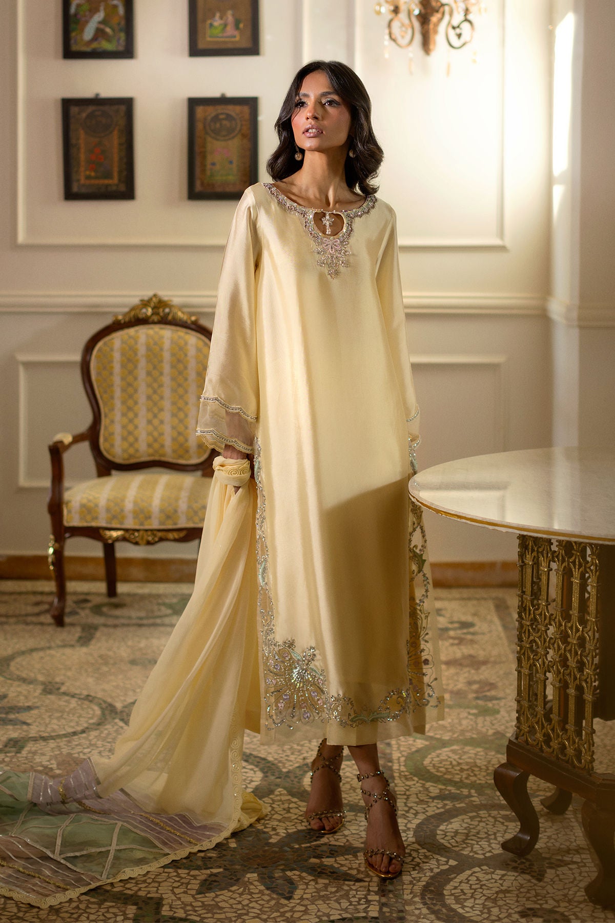 Parisa (Shirt, Dupatta And Pants)