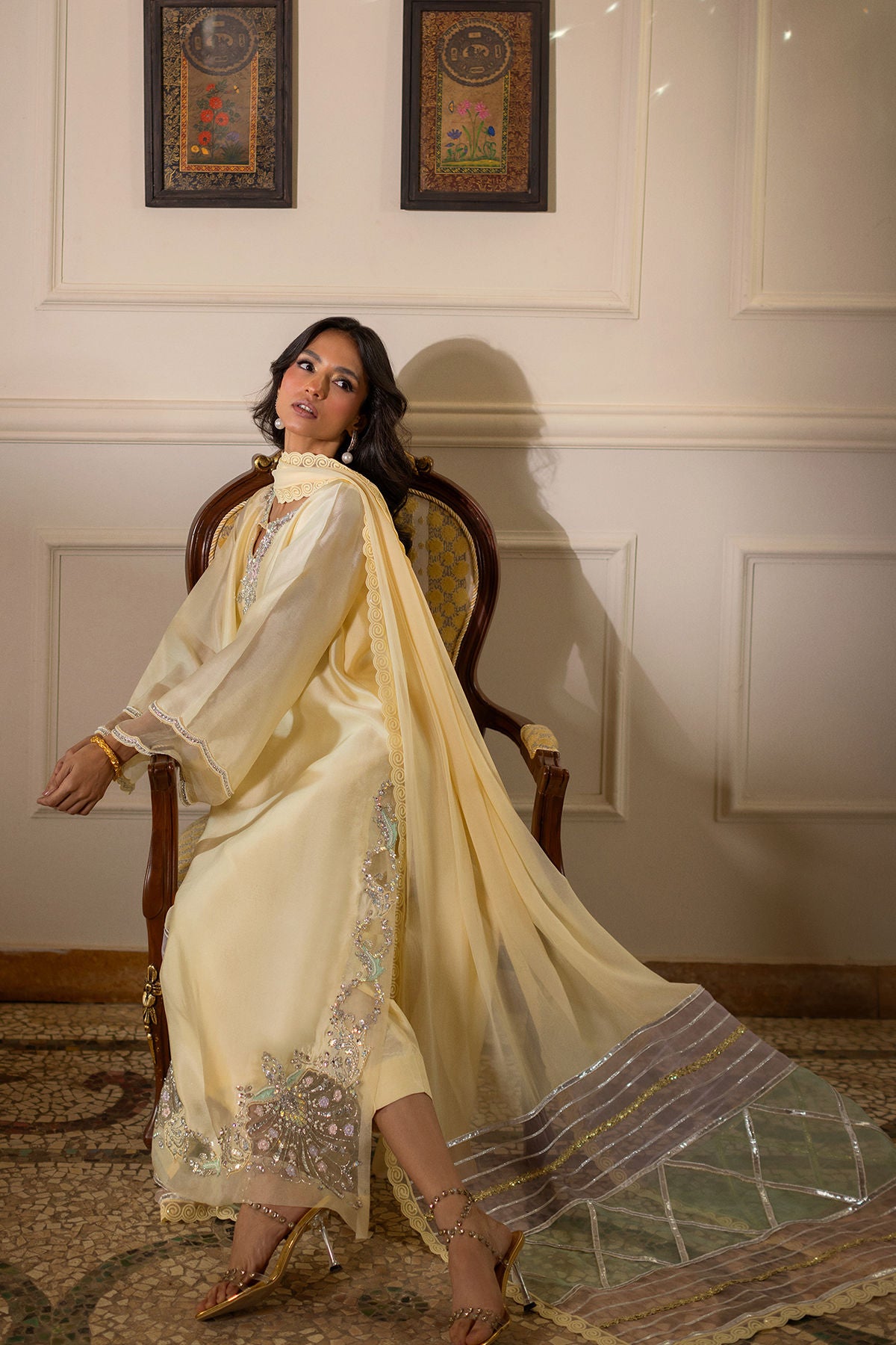 Parisa (Shirt, Dupatta And Pants)