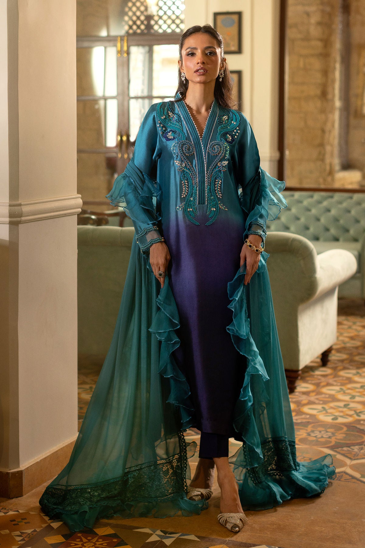 Feyha (Shirt, Dupatta And Pants)