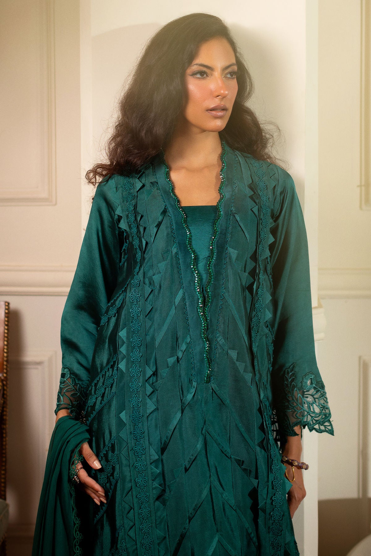 Fareba (Shirt, Dupatta And Pants)