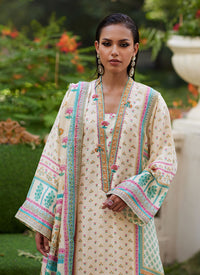Nural Ivory Kurta And Dupatta Farah Talib Aziz