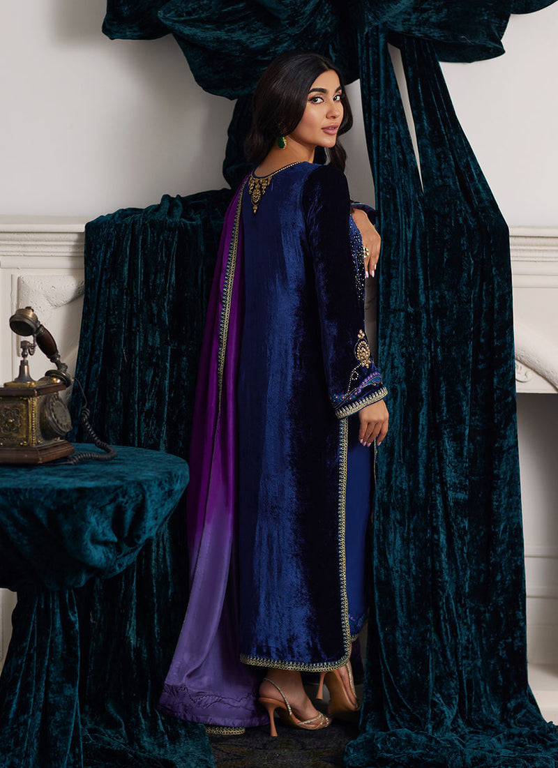 Edie Shirt, Izaar And Dupatta Farah Talib Aziz