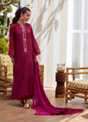 Aiko Burgundy Shirt, Pants and Dupatta