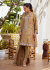 Lira Beige Shirt, Shalwar and Dupatta