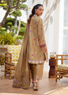 Lira Beige Shirt, Shalwar and Dupatta