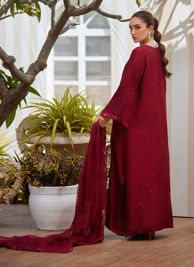 Soraya Scarlett Shirt, Pants and Dupatta