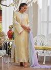 Vaya Lemon Shirt, Izaar and Dupatta