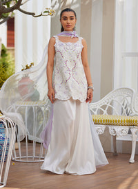 Amora Ivory Shirt, Pants and Dupatta