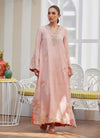 Raya Melon Kaftan, Izaar and Dupatta