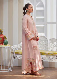 Raya Melon Kaftan, Izaar and Dupatta