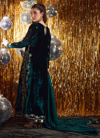 Gleen Forest Green Velvet