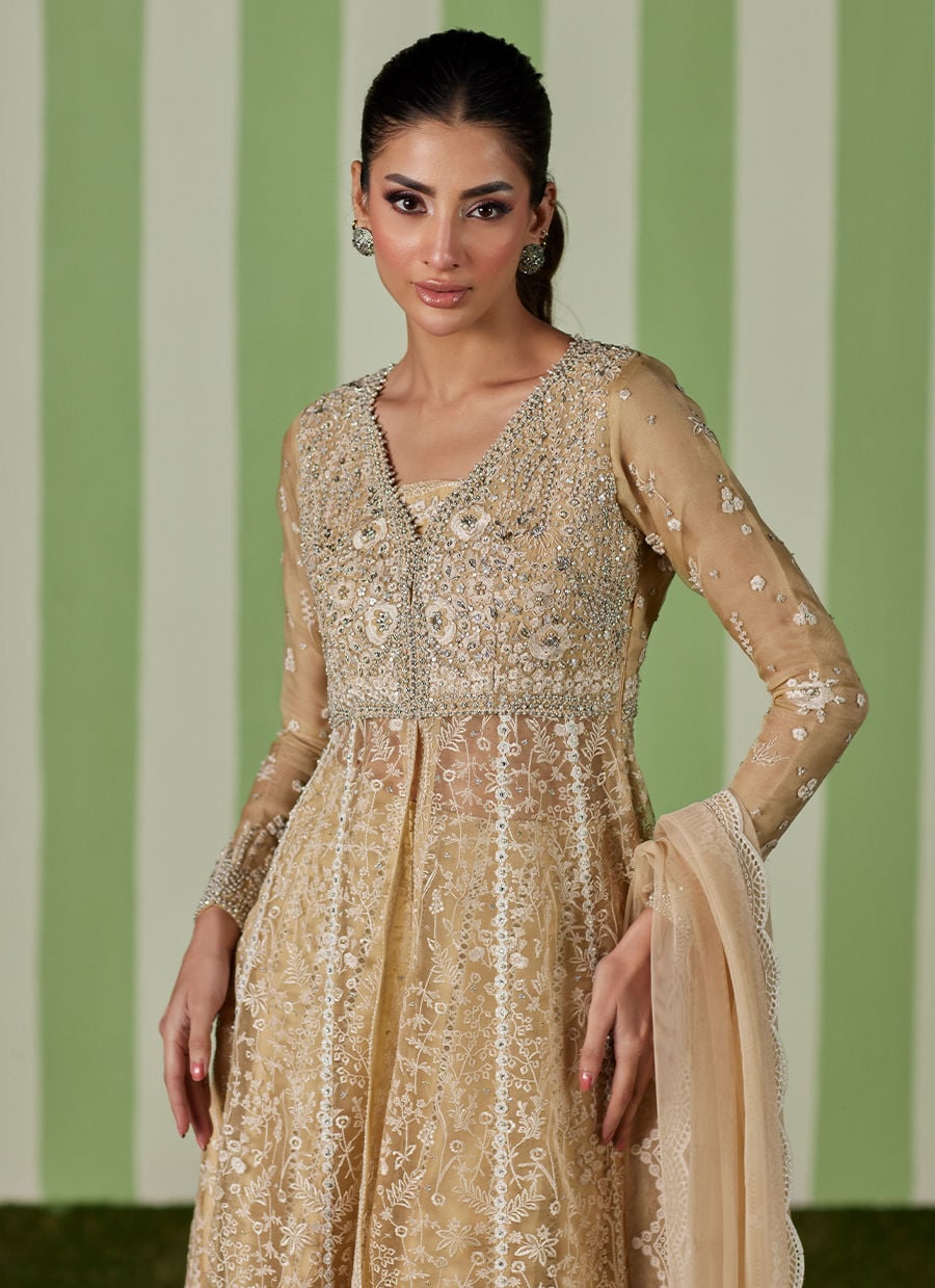 Ayra Kalidaar, Lehenga With Dupatta