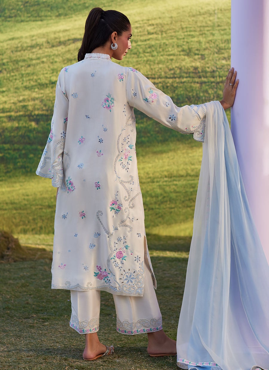 Elya Shirt, Izaar And Dupatta