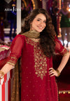 AJLF-04 EMBROIDERED CHIFFON 3 PCS
