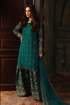 4-PC Charizma Unstitched Luxury Collection DJW5-04