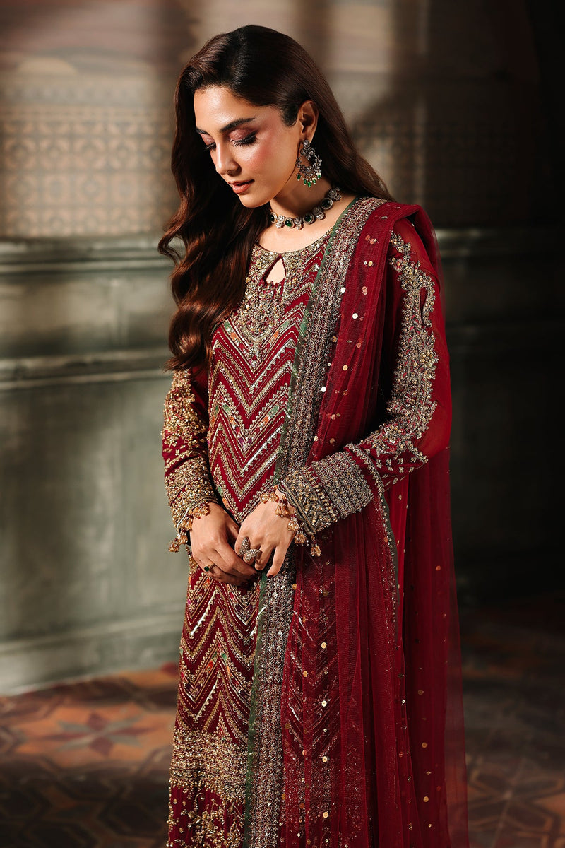 4-PC Charizma Unstitched Luxury Collection DJW5-03