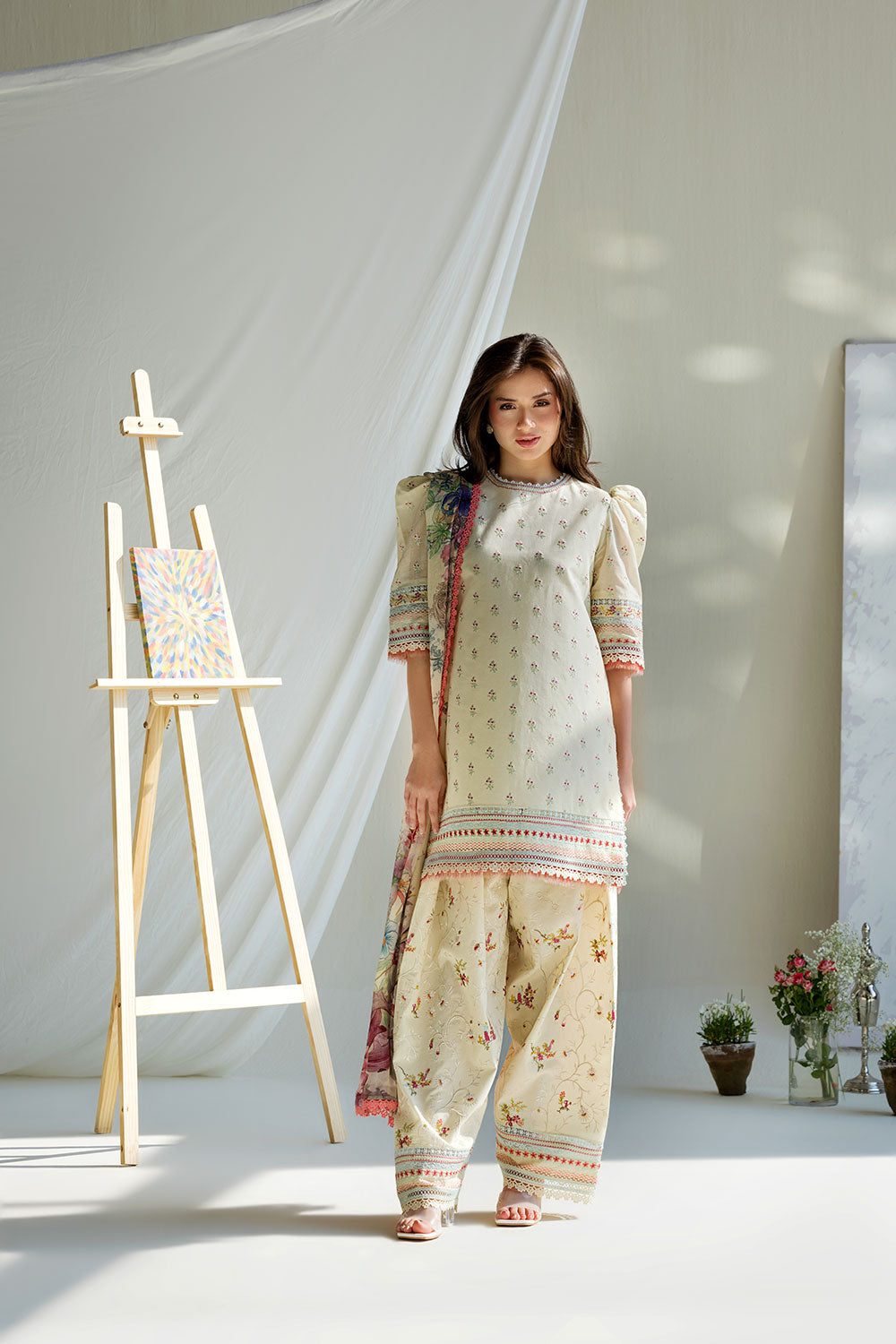 Design 10A Vital 2026 Unstitched – Alanii Official