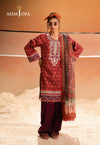 AJUBU-26 Printed Embroidered Lawn 3 Pcs