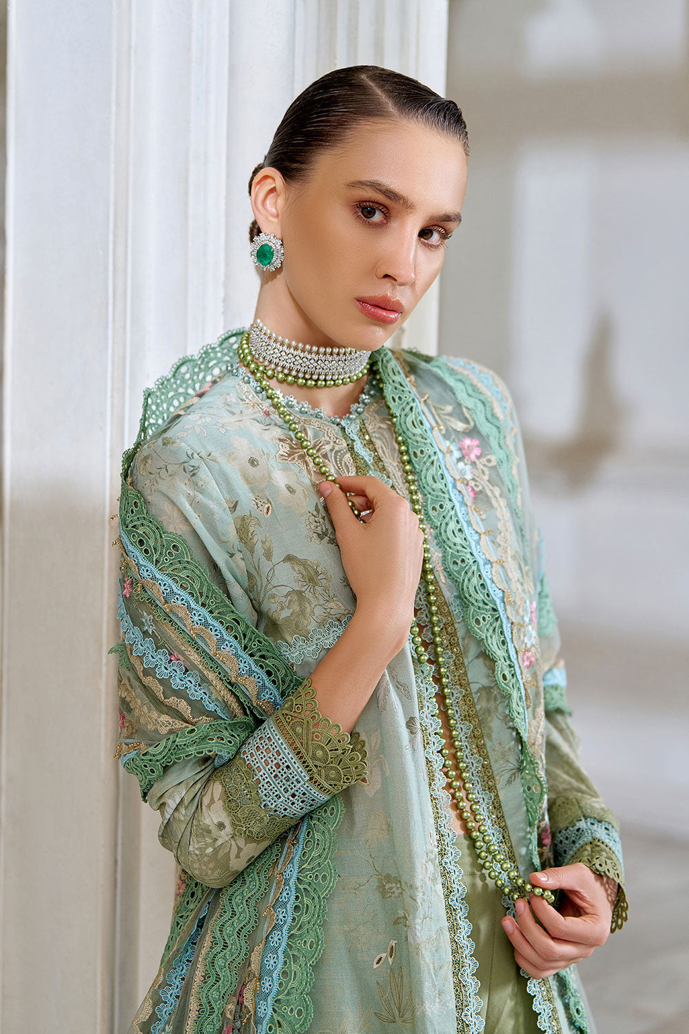 Design 12A Luxury Lawn Eid Edition 2026 Unstitched