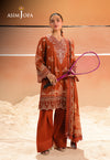 AJUBU-16 Printed Embroidered Lawn 2 Pcs