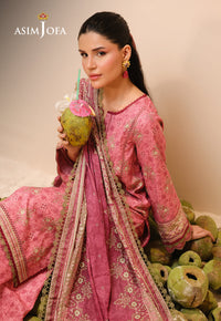 AJUBU-28 Printed Lawn 3 Pcs