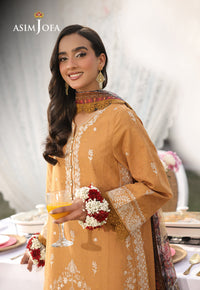 AJUBU-04 Embroidered Jacquard 3 Pcs