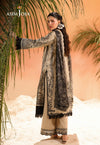 AJUBU-18 Printed Embroidered Lawn 2 Pcs