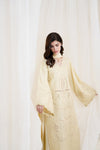 BUTTER YELLOW LUXURY EMBROIDERED 3PCS SET NPA3-25420 (EID 2025 READY TO WEAR)