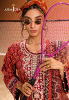AJUBU-26 Printed Embroidered Lawn 3 Pcs