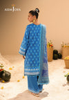 AJUBU-24 Printed Embroidered Lawn 3 Pcs