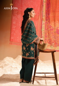 AJUBU-14 Printed Lawn 3 Pcs