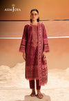 AJUBU-15 Printed Embroidered Lawn 2 Pcs