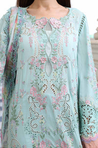3 Piece Unstitched Embroidered Lawn Suit EL-26-15