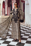 3 Piece Unstitched Embroidered Linen Suit | MPT-2702-B