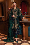 3 Piece Unstitched Embroidered Velvet Suit