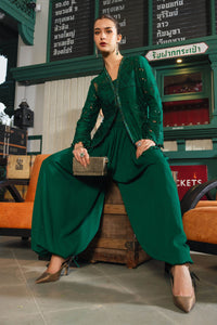 3 Piece Unstitched Embroidered Lawn Suit EL-26-04