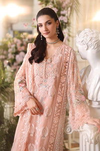 3 Piece Unstitched Embroidered Chiffon Suit - MPC-26-104