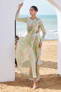 3 Piece Unstitched Embroidered Lawn Suit | EID LAWN-25-04