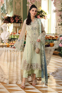 3 Piece Unstitched Embroidered Chiffon Suit - MPC-26-105