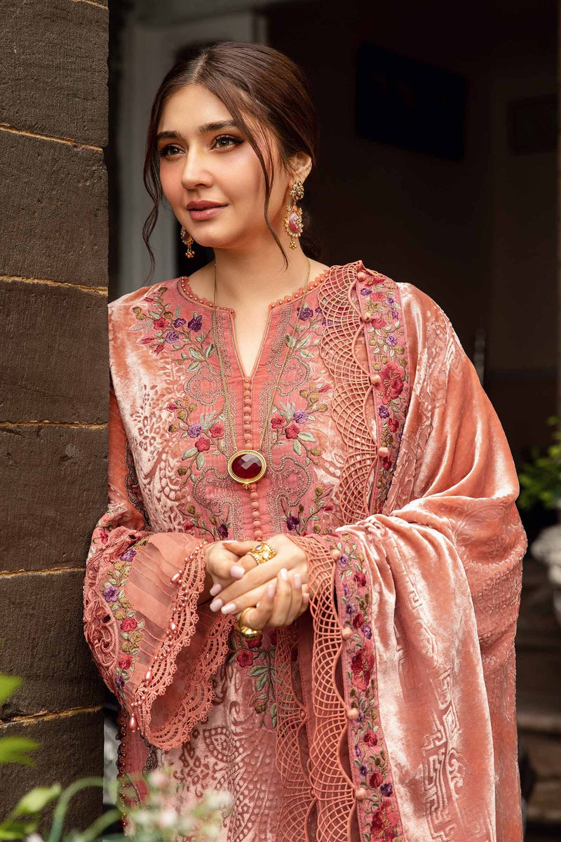 3 Piece Unstitched Embroidered Palachi Suit | DL-1206 Alanii Official 3 Piece Unstitched Embroidered Palachi Suit | DL-1206 Alanii Official