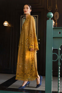 3 Piece Unstitched Embroidered Lawn Suit EL-26-07