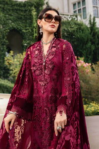3 Piece Unstitched Embroidered Chantilly Suit