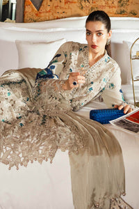 3 Piece Unstitched Embroidered Lawn Suit EL-26-08