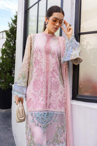 3 Piece Unstitched Embroidered Lawn Suit EL-26-09