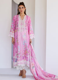 Lyra Pink Shirt, Pants and Dupatta