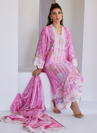 Lyra Pink Shirt, Pants and Dupatta