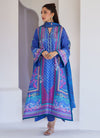 Revel Blue Shirt, Pants and Dupatta